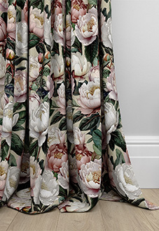Henley, Peony Bloom Wiginton - Made to Measure Curtains